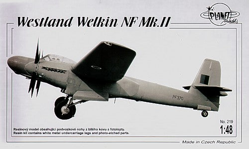 Planet Models PLA21948 1:48 Westland Welkin NF.II