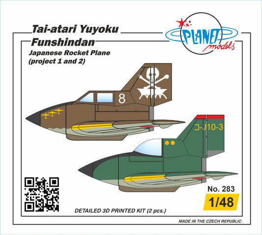Planet Models PLA28348 1:48 Tai-atari Yuyoku Funshindan Japanese Rocket Plane