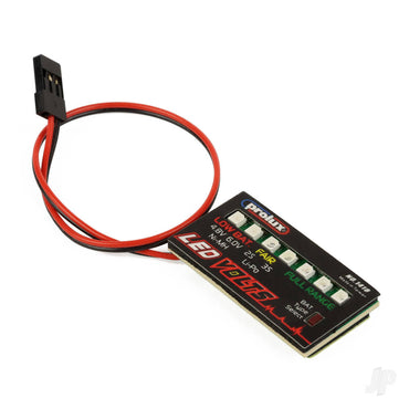 Prolux LED Volts Detector 2-3s LiPo 4-5 cell NiMH 1418