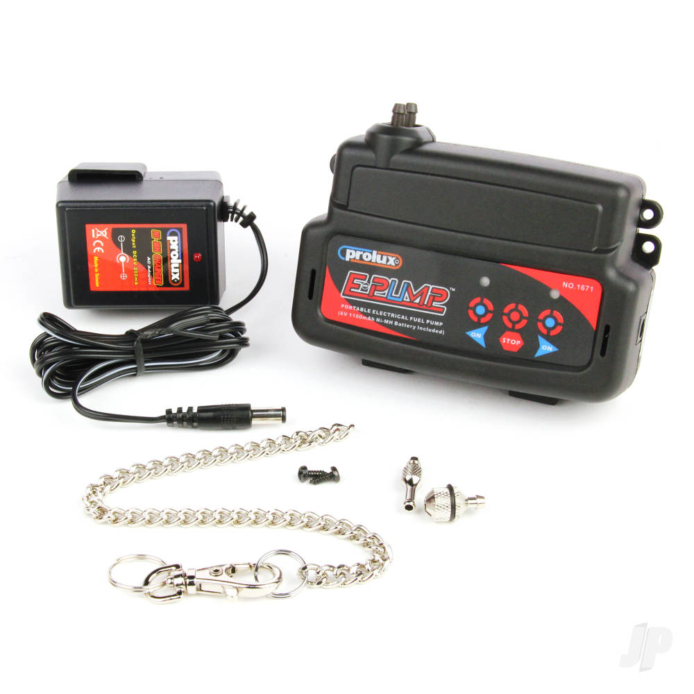 Prolux Electric Fuel Pump with Built-in Battery and UK Charger 1671UK