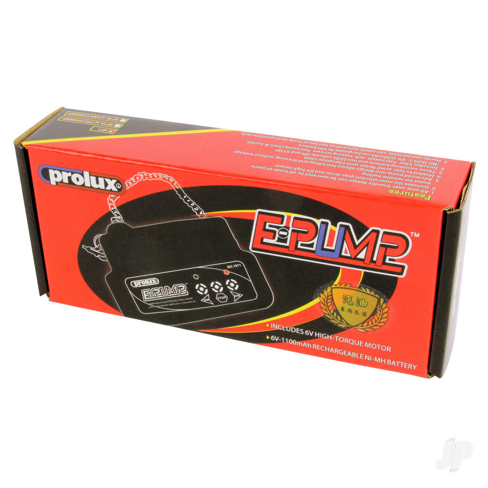 Prolux Electric Fuel Pump with Built-in Battery and UK Charger 1671UK