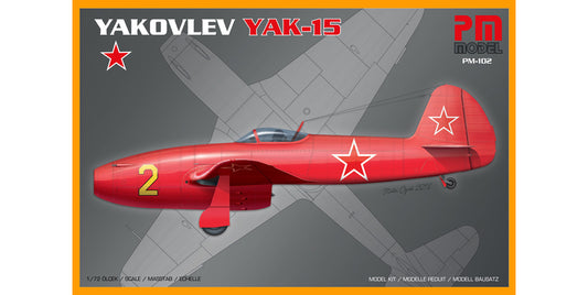 PM Model PM102 1:72 Re-issue! Yakovlev Yak-15 Russian