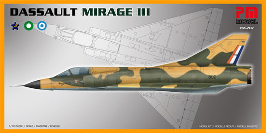 PM Model PM207 1:72 Re-issue! Dassault_Mirage IIIEA / Dagger