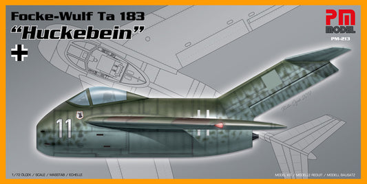PM Model PM213 1:72 Re-issued! Focke-Wulf Ta-183 Huckebein
