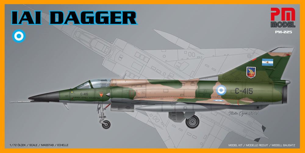 PM Model PM225 1:72 IAI Dagger