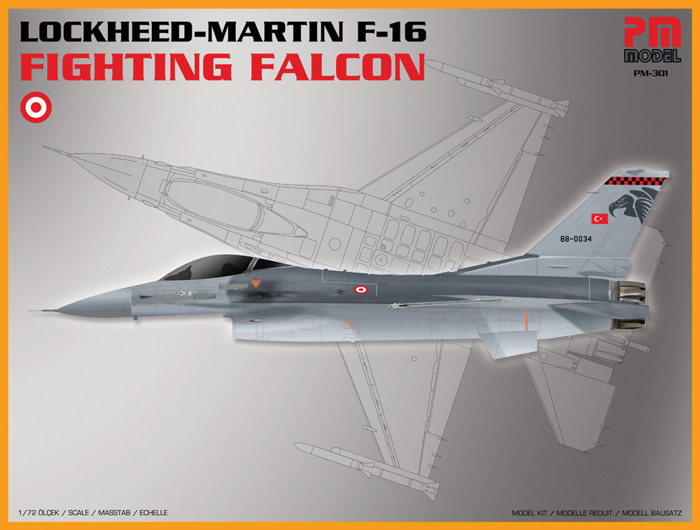 PM Model PM301 1:72 Re-issue! Turkish F-16