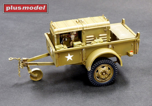 Plus Model PM542 1:35 U.S.Trailer with generator