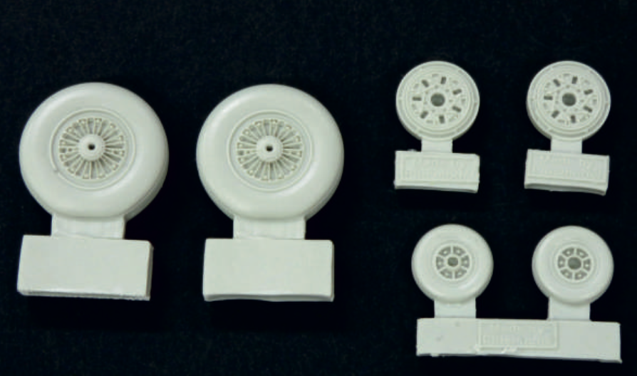 Plus Model PMAL4090 1:48 McDonnell F-101A/C Voodoo wheels