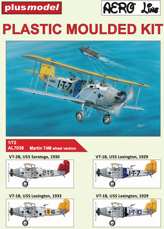 Plus Model PMAL7038 1:72 Martin T4M on wheels