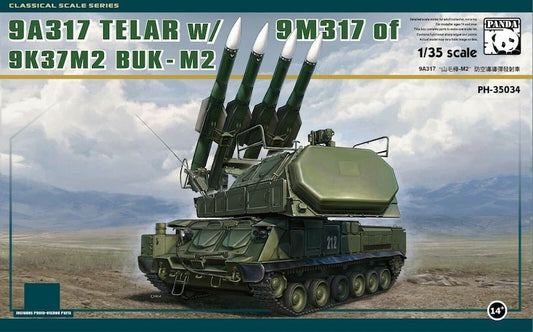 Panda PH35034 1:35 9A317 TELAR w/9M317 of 9K37M2 BUK M2