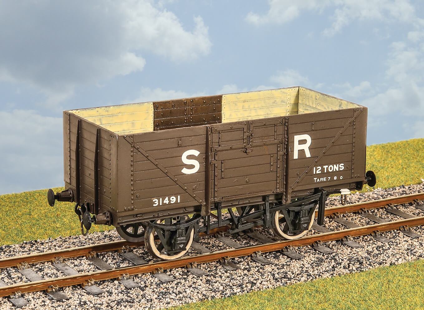 Parkside PS12 SR 12ton 8 Plank Open Wagon O Gauge