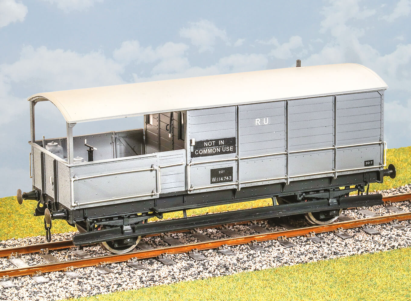 Parkside PS44 GWR 20ton Goods Brake Van O Gauge