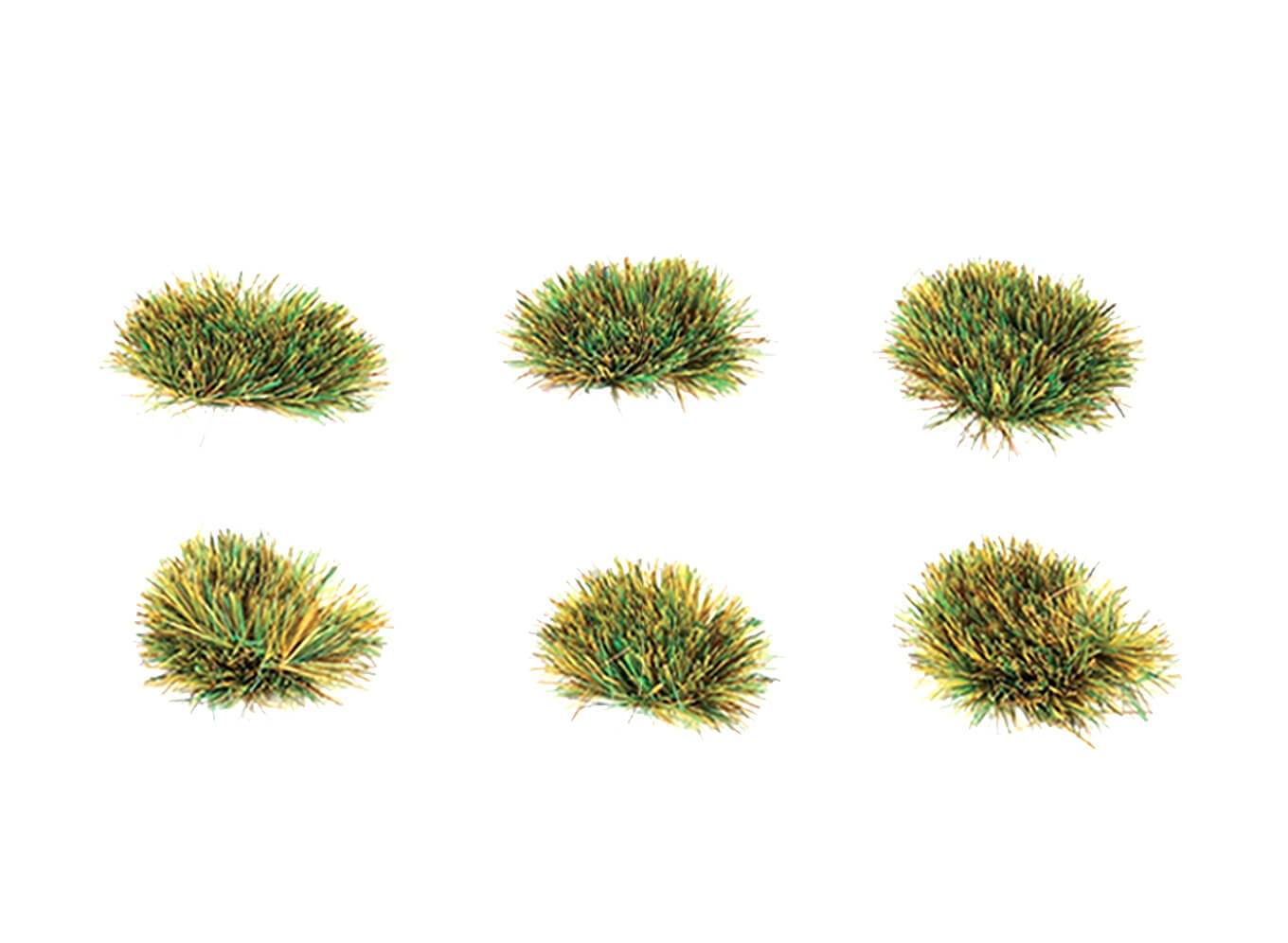 PECO PSG-54 4mm Self Adhesive Spring Grass Tufts (x100)