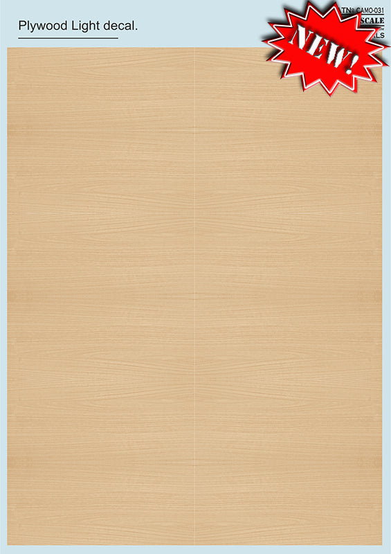 Print Scale PSL031 Plywood Decal Part 1