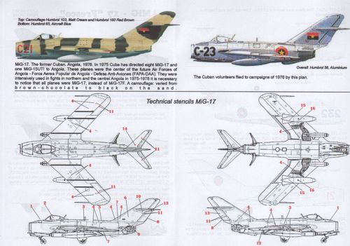 Print Scale PSL48017 1:48 Mikoyan MiG-17 Fresco Part 2