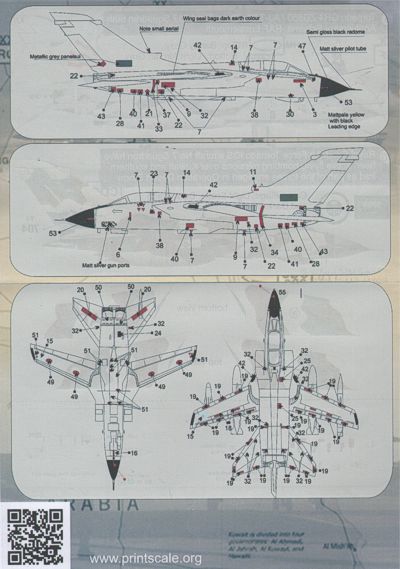 Print Scale PSL48041 1:48 Panavia Tornado Gr.4/Gr.4a Part 2