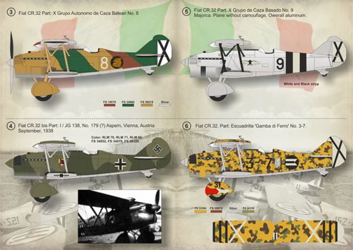 Print Scale PSL48082 1:48 Fiat CR.32 1