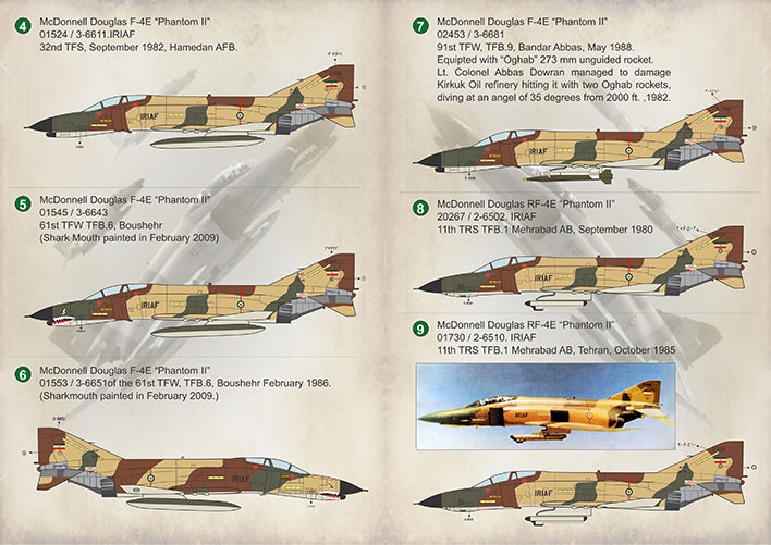 Print Scale PSL48131 1:48 McDonnell F-4 Phantom II Iranian