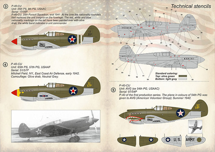 Print Scale PSL48169 1:48 Curtiss P-40C Part 2