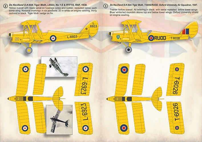 Print Scale PSL48179 1:48 de Havilland Tiger Moth Part 1 1