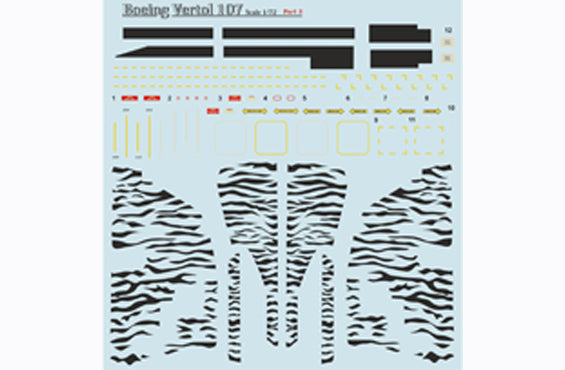 Print Scale PSL72154 1:72 Boeing Vertol 107 Part 3 1