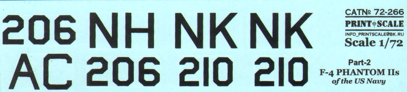 Print Scale PSL72266 1:72 McDonnell F-4J Phantom II Part 2
