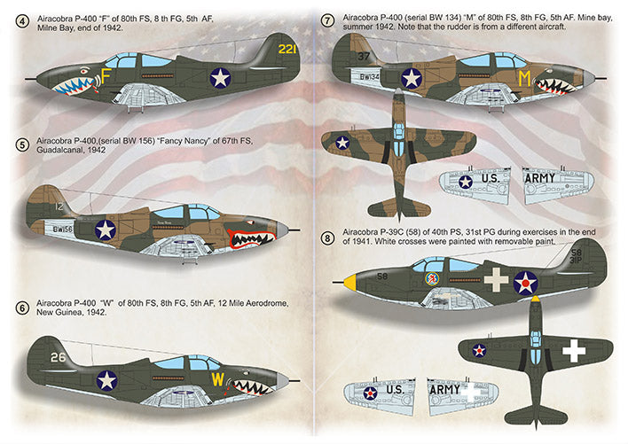 Print Scale PSL72485 1:72 Bell P-39 Airacobra 1