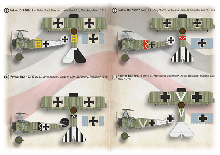 Print Scale PSL72504 1:72 Fokker Dr.I Triplane 1