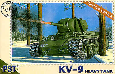 PST PST72034 1:72 Soviet KV-9 Soviet Heavy Tank