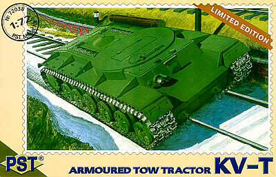 PST PST72038 1:72 Soviet KV-T Armoured Tow Tractor