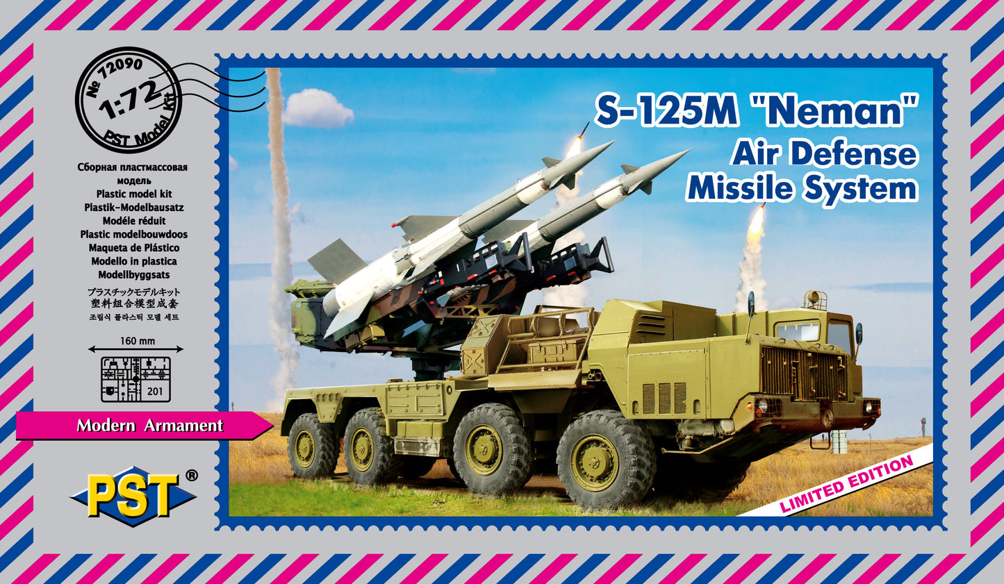 PST PST72090 1:72 S-125 M "NEMAN" Air Defense Missile System