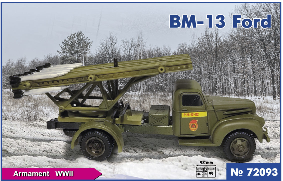 PST PST72093 1:72 BM-13 Ford