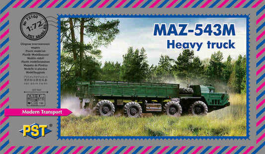 PST PST72100 1:72 MAZ-543M Heavy truck