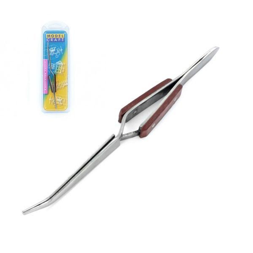 Shesto PTW1128 Reverse action tweezers with curved tips