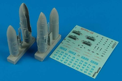 Aerobonus QAB480001 1:48 SPPU-22 Soviet gun pods