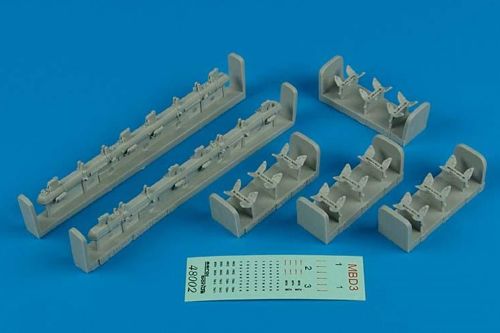 Aerobonus QAB480002 1:48 MBD-3 Soviet Multiple Bomb Racks