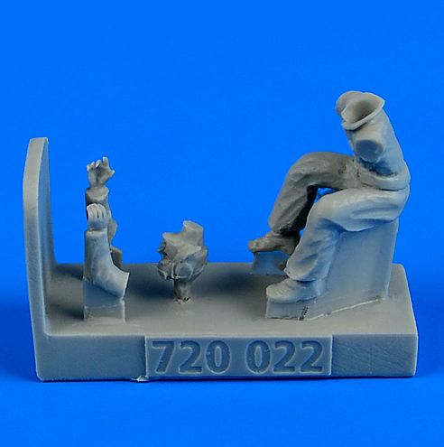 Aerobonus QAB720022 1:72 WWII RAF Motorcycle Driver