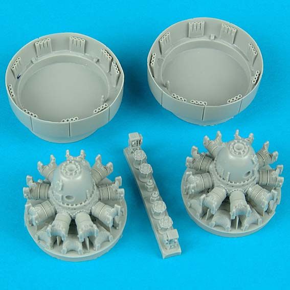 Quickboost QB48062 1:48 Douglas A-26B/A-26C Invader engines
