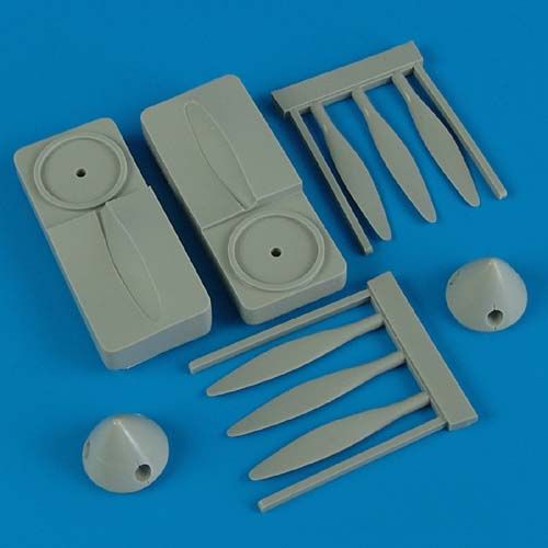 Quickboost QB48381 1:48 Lockheed P-38 Lightning propeller with tool