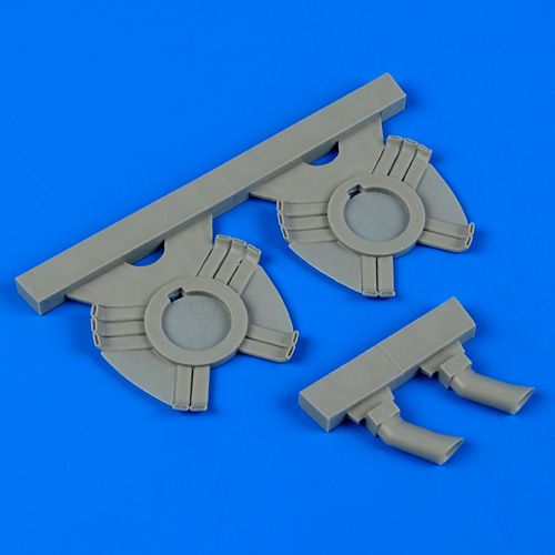 Quickboost QB48571 1:48 Kawasaki Ki-45 Nick exhaust