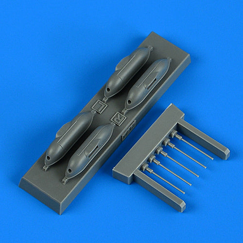 Quickboost QB72659 1:72 Messerschmitt Bf-109G-6/R6 cannon pods