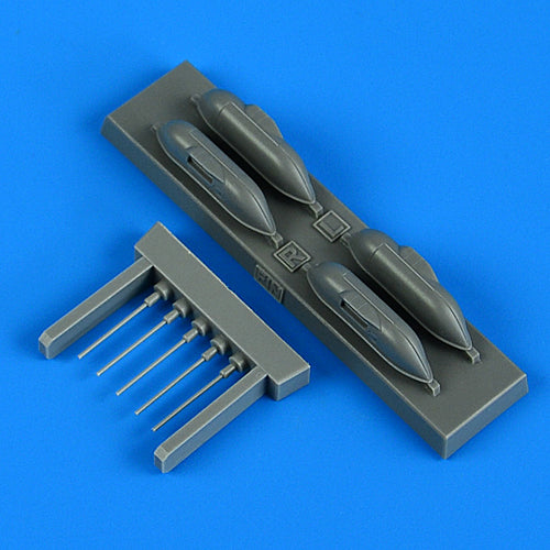 Quickboost QB72661 1:72 Messerschmitt Bf-109G-6/R6 cannon pods
