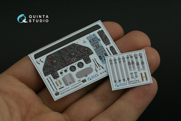 Quinta Studio QD35114 1:35 Mil Mi-4 3D-Printed coloured Interior on decal paper