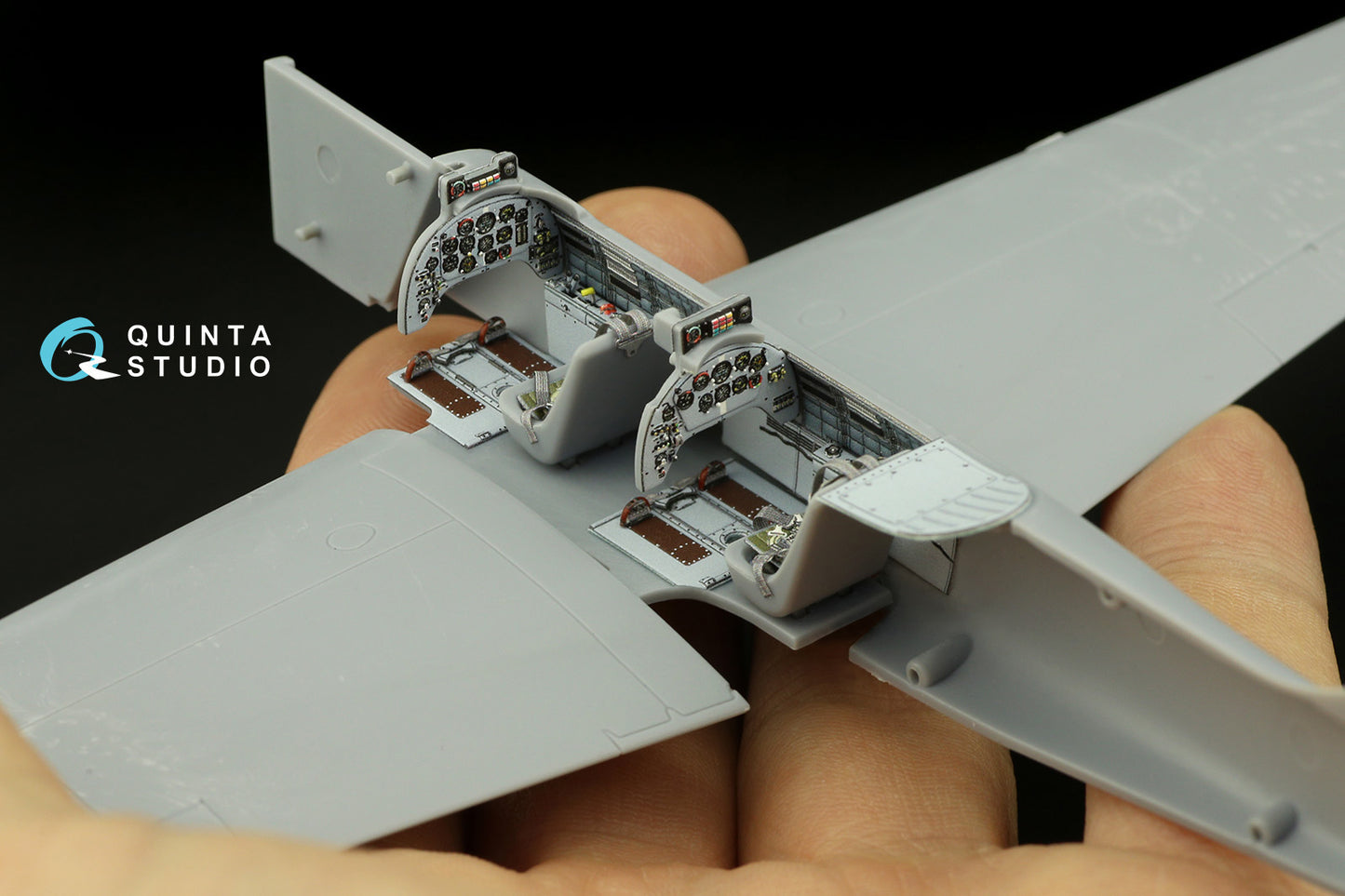 Quinta Studio QD48019 1:48 Yak-52 3D-Printed coloured Interior on decal paper
