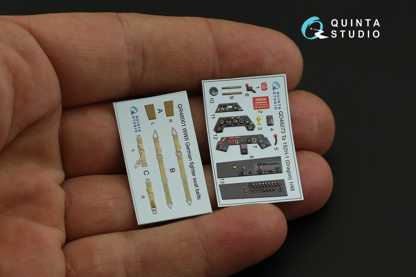 Quinta Studio QD48273 1:48 Ta-152H-1 3D Interior Decal