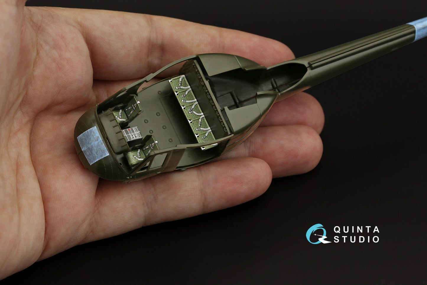 Quinta Studio QD72046 1:72 Bell UH-1B 3D-Printed Interior Decals