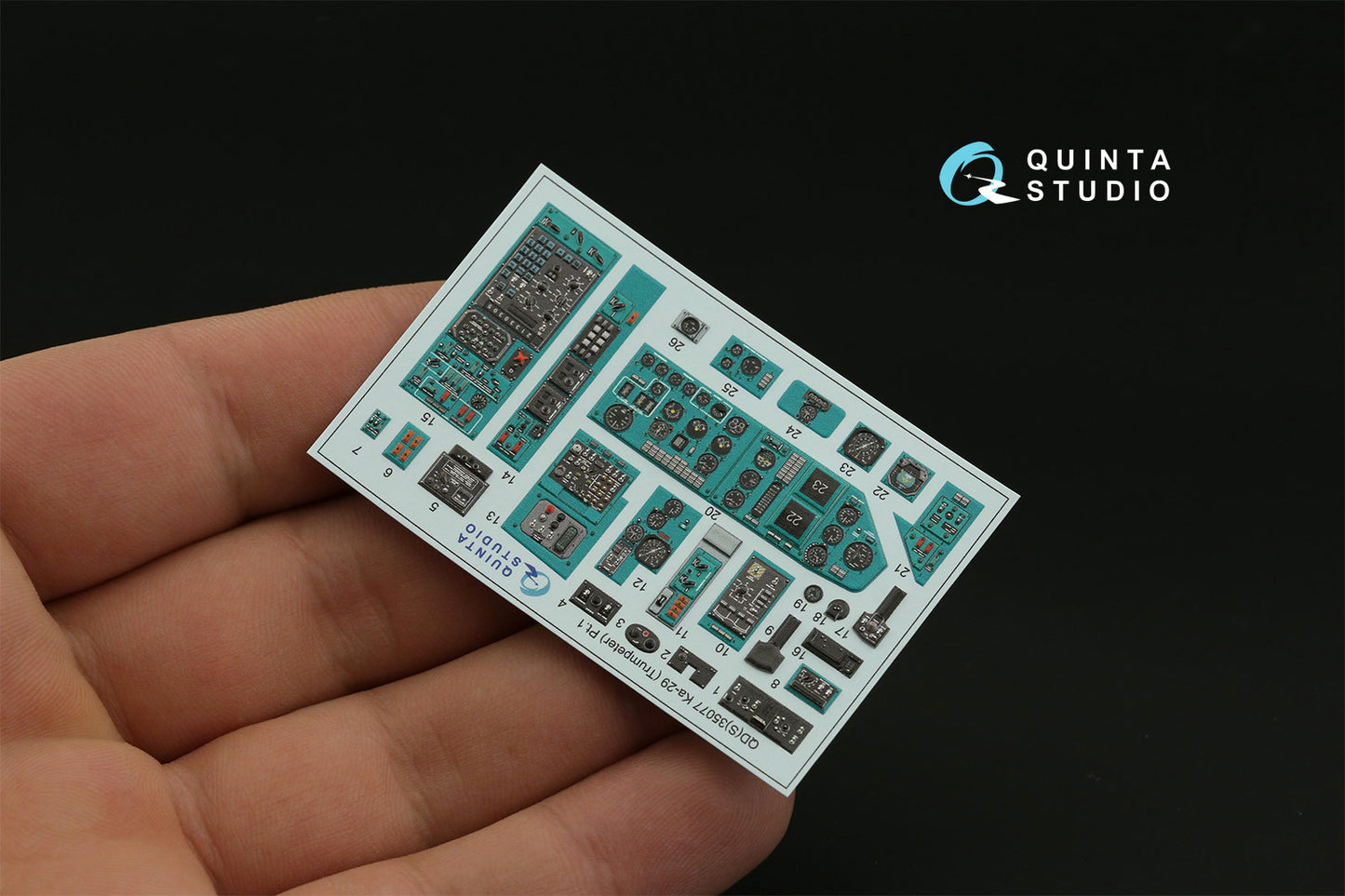 Quinta Studio QDS-35077 1:35 Kamov Ka-29 3D-Printed Interior Decals