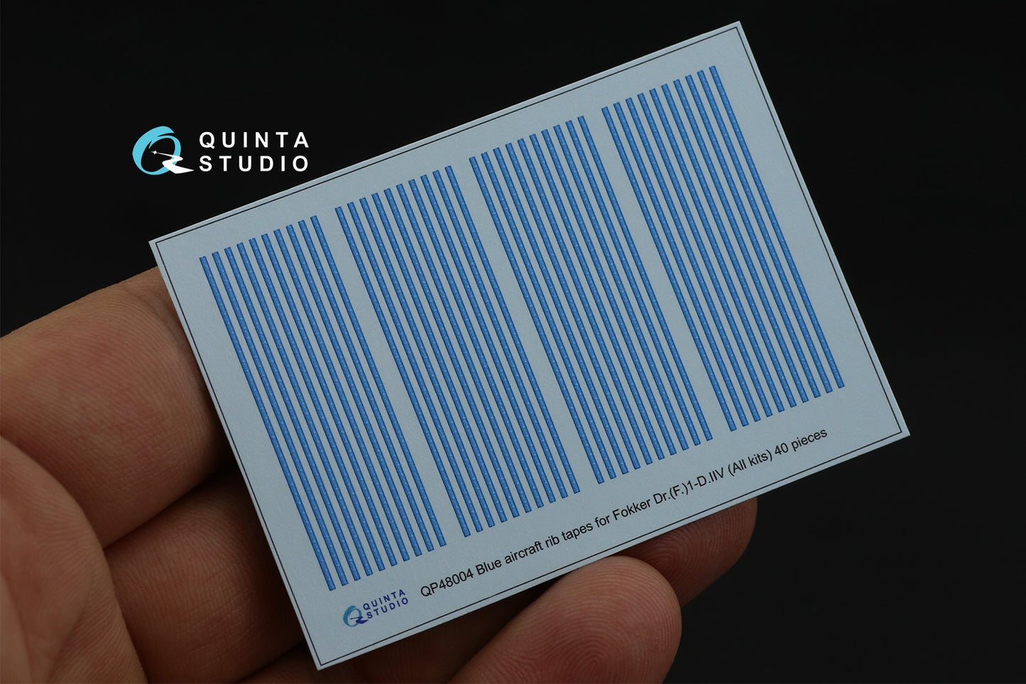 Quinta Studio QP48004 1:48 Blue rib tapes for Fokker Dr.