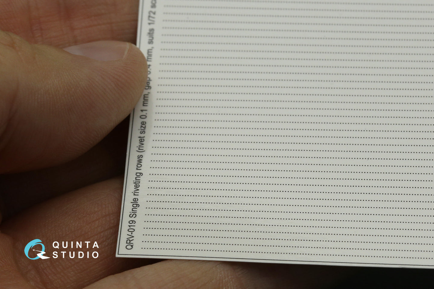 Quinta Studio QRV-019 1:72 Single riveting rows