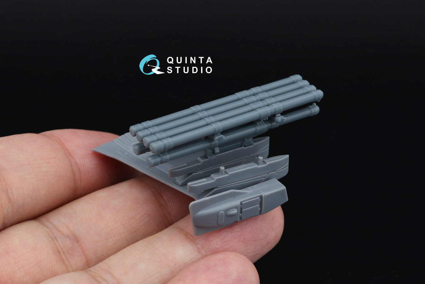 Quinta Studio QT72032 1:72 9K121 Vikhr ATGM, six-pack kit